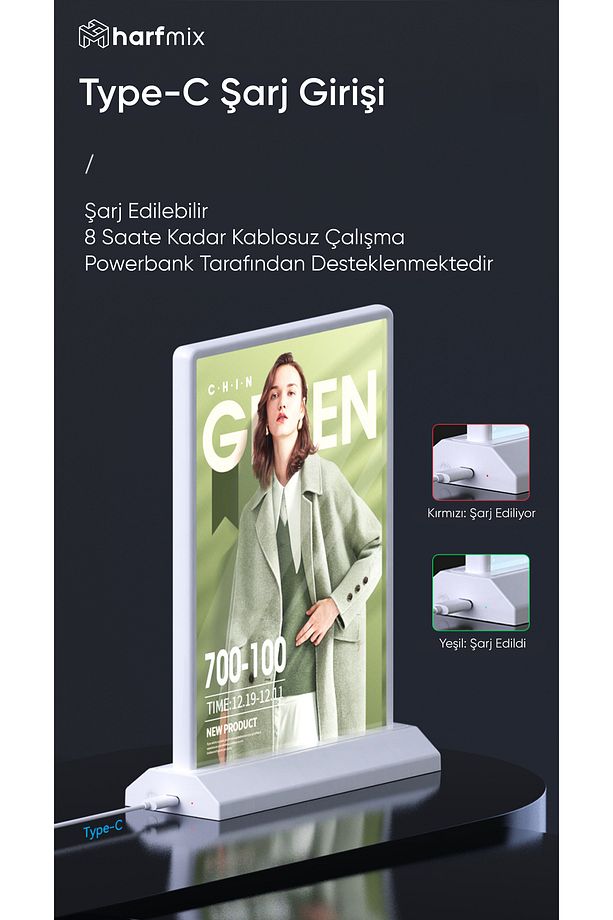 A5 Lightbox Işıklı Tabela - 9