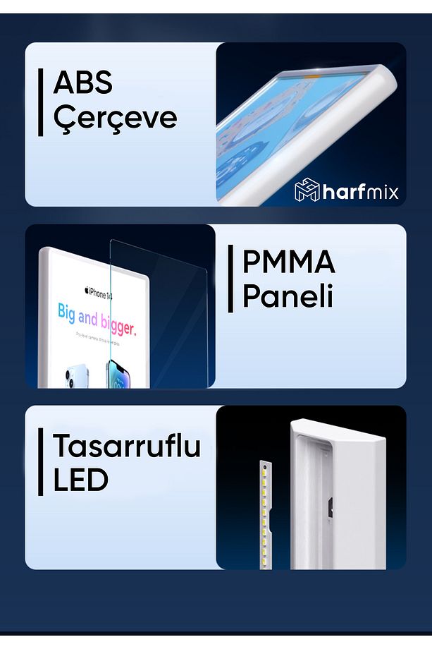 A5 Lightbox Işıklı Tabela - 6