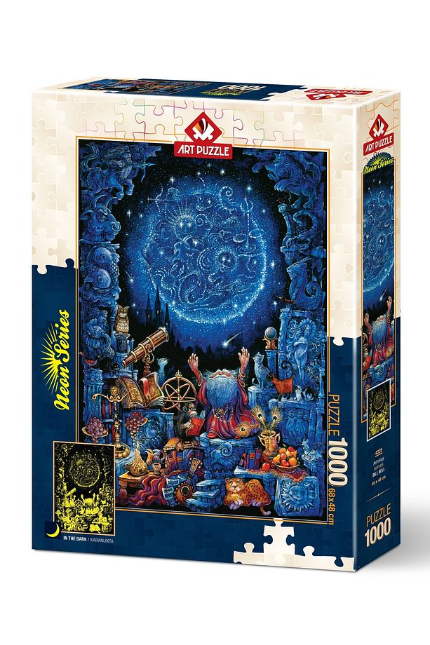 Astroloji 1000 Parça Neon Puzzle - 1