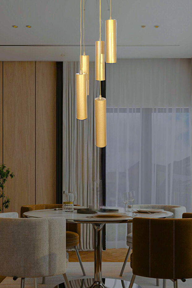 Spotlike 5li Sarkıt Modern Spot Avize - 2