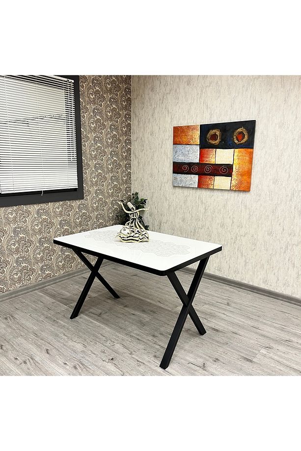 Mutfak masaları VİVALDİ Ayaklı 80-120 dikdörtgen Mutfak Mutfak Masası - 1