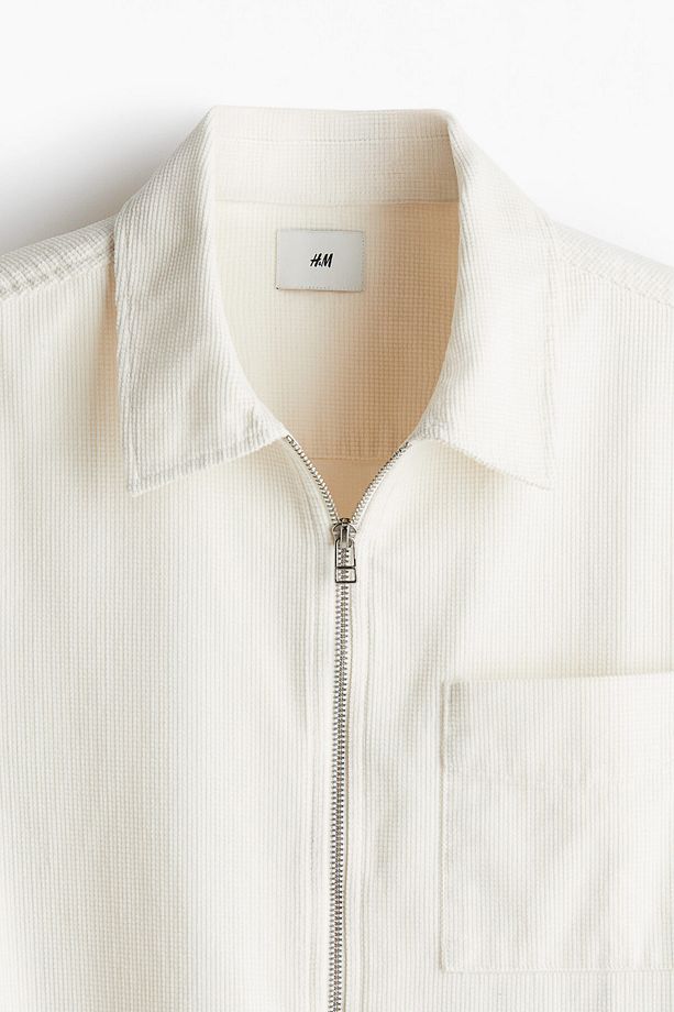 Fitilli Kadife Overshirt Gömlek Regular Fit - 7