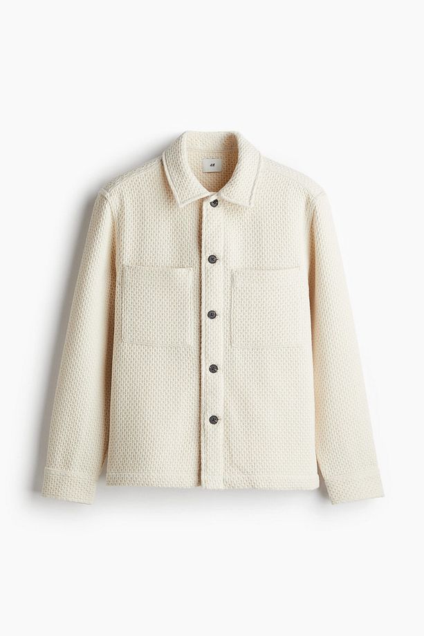 Petek Dokulu Overshirt Gömlek Regular Fit - 3