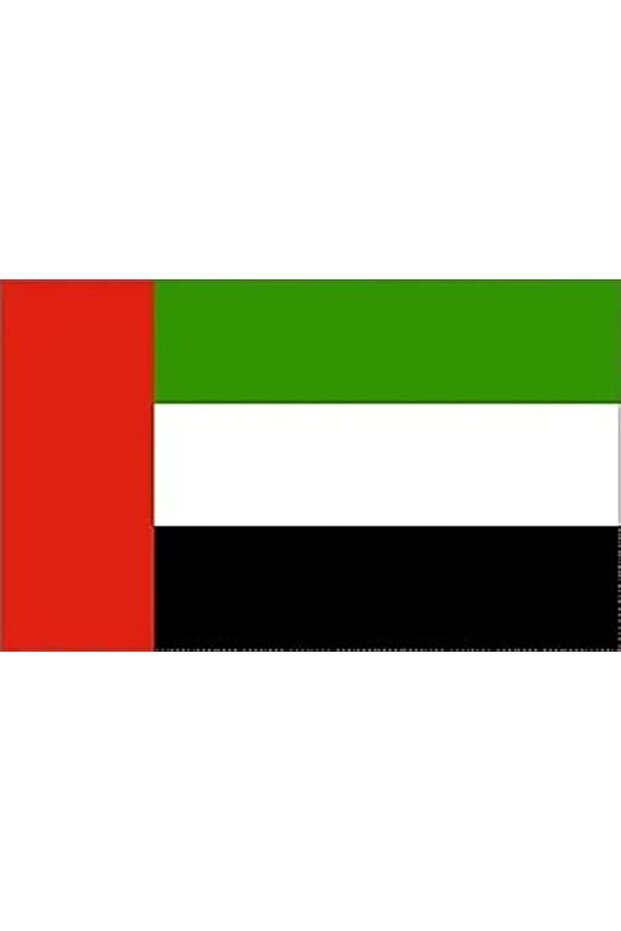 UAE Flag (150x300 CM), Stitched Polyester, Durable for Indoor/Outdoor Use, National Day