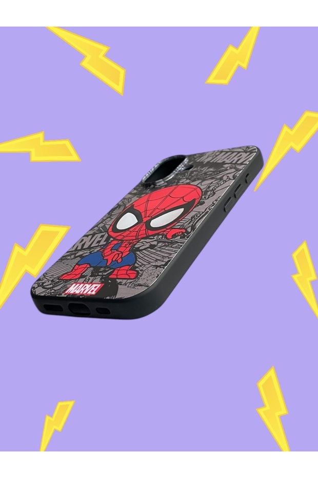 Apple iPhone 16 Compatible Patterned Silicone Phone Case - 2