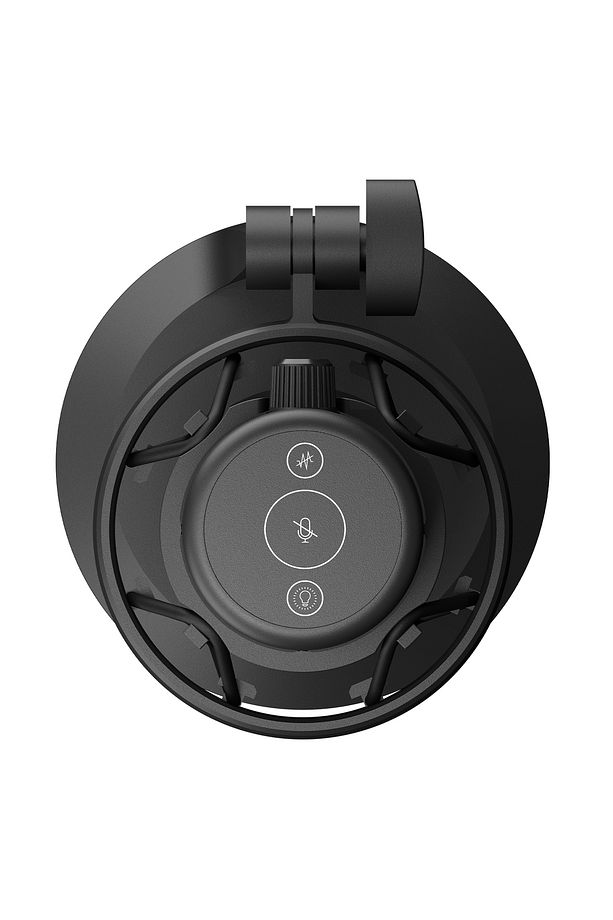Bemol Siyah Rgb Shock Mount Oyuncu Mikrofonu Yayıncı Mikrofonu Youtuber Mikrofonu - 5