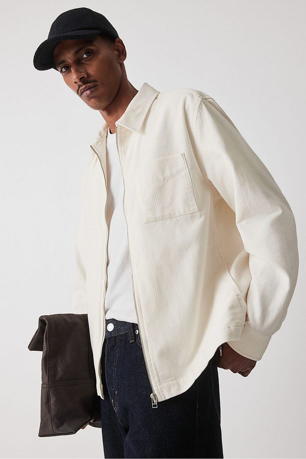 Fitilli Kadife Overshirt Gömlek Regular Fit - 1