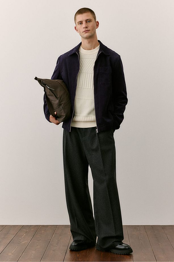 Fitilli Kadife Overshirt Gömlek Regular Fit - 1