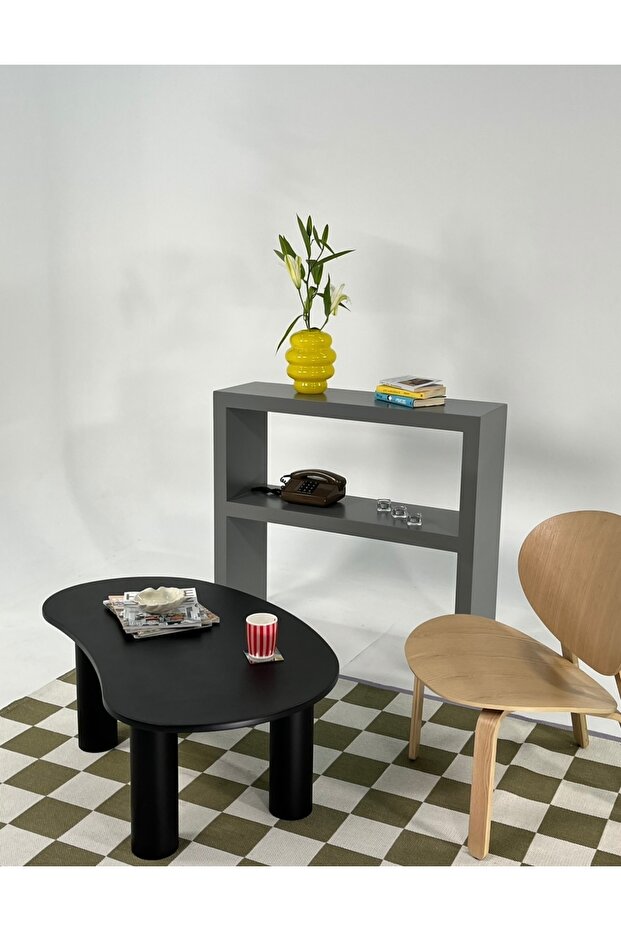 Bella Orta Sehpa Siyah - 1