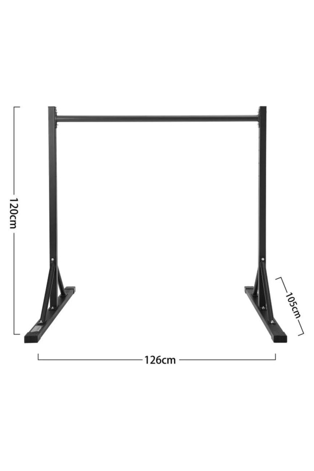 Static Bar with High Height for Calisthenics and Gymnastics Exercises, Parallel Bars,Pull-Up Station - 4