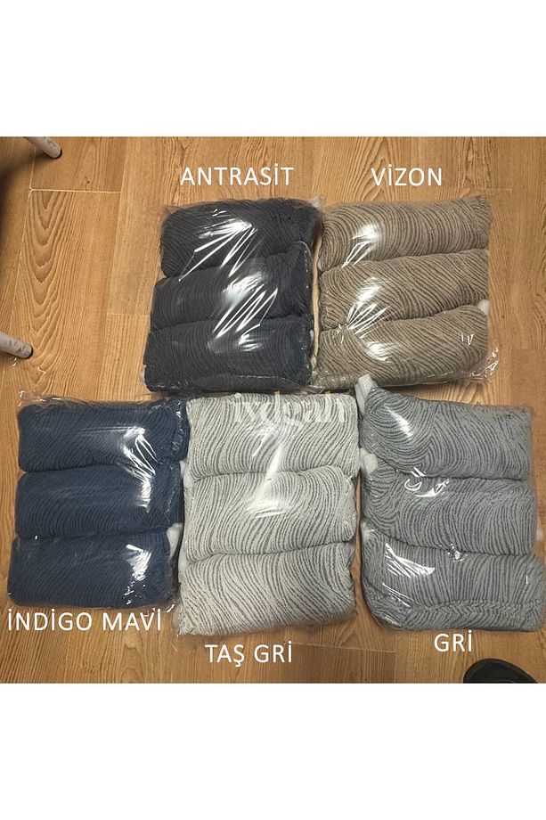 Lüks Jakarlı Su Yolu Desen Oval Sandalye Örtüsü. Lastikli Yuvarlak Sandalye Kılıfı 1.adet Vizon - 5