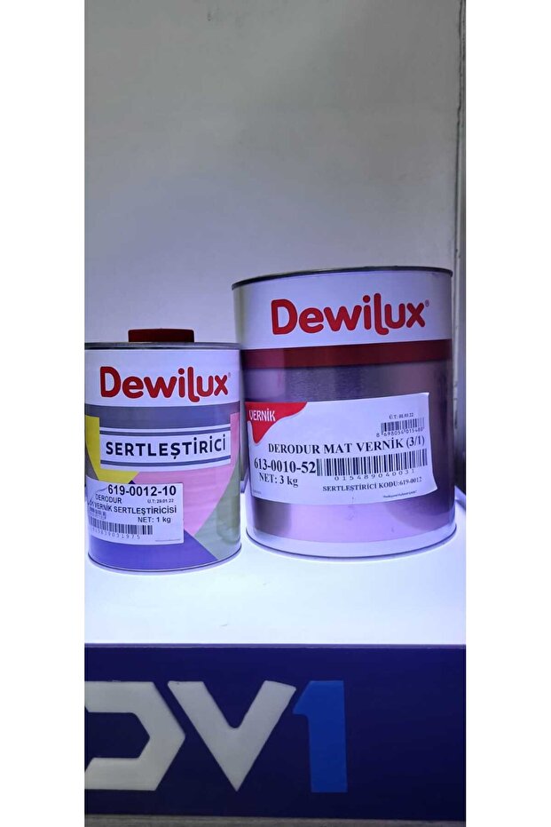 Dewilüx Poliüretan Mat Vernik - 1