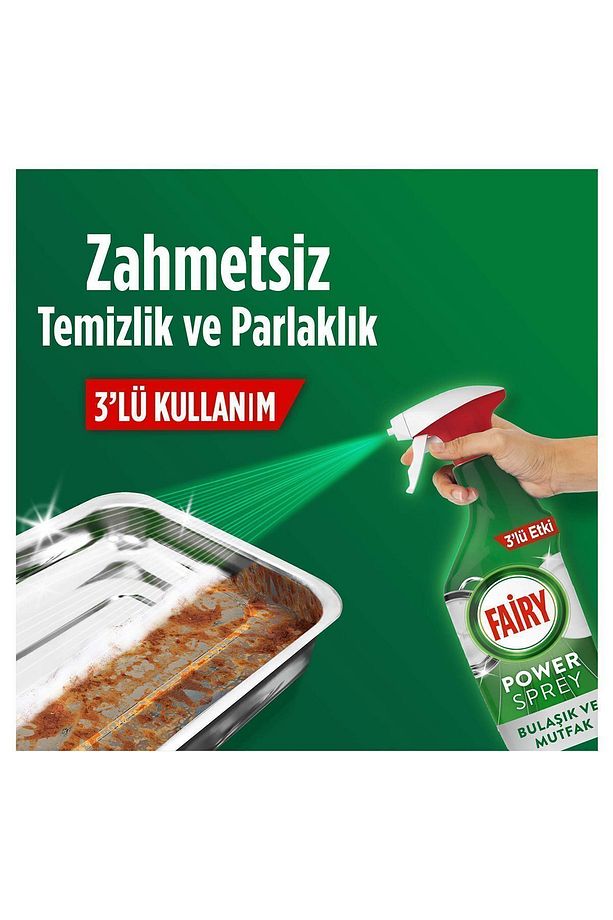 Power Sprey 3’ü 1 Arada Bulaşık Ve Mutfak 500 ml X 3 Adet - 3