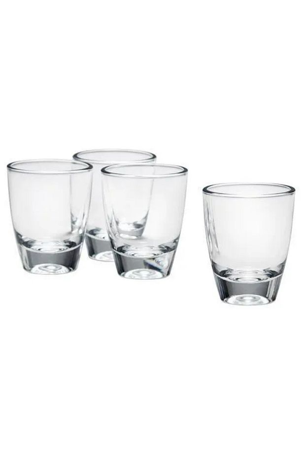 Premium Ürün Kaliteli Üretim Dayanıklı Kullanışlı Modern Tasarım 3 Cl 4 Adet Likör Bardağı HUMLAFISK - 1