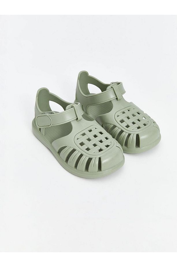 LCW STEPS Cırt Cırtlı Erkek Bebek Sandalet - 1