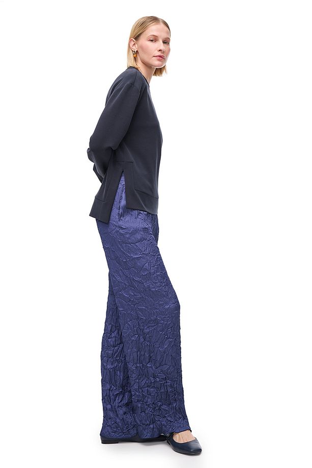 Lacivert Deylas Regular Fit Yüksek Bel Pantolon - 3
