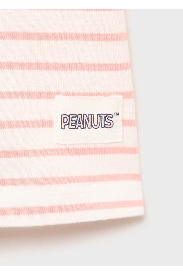 Snoopy baskılı tişört - 3