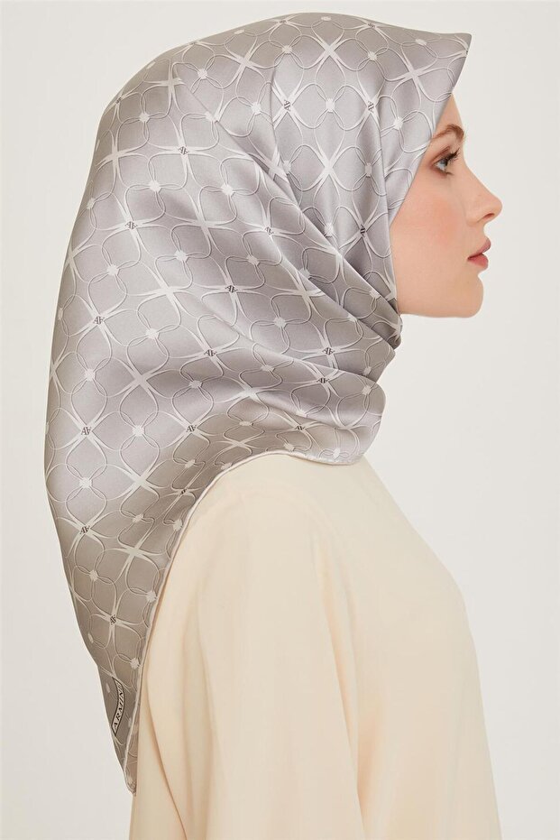 Sura Saf Ipek Eşarp 9207d 01 02 - 2