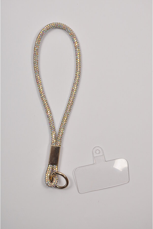 حزام معصم طويل من حجر الكريستال متوافق مع iPhone - 2