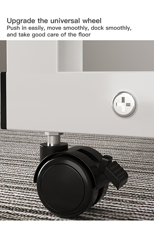 Bedside Table Simple Lifting Computer Table Movable Household Double-layer Learning Office Table - 6