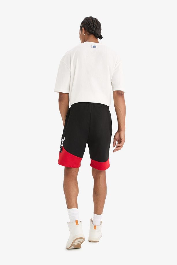 Fit Nba Chicago Bulls Standart Fit Düz Paça Şort B9894ax25sp - 7