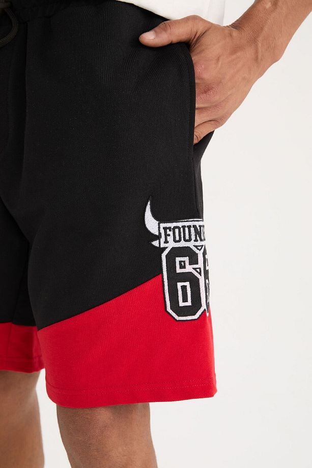 Fit Nba Chicago Bulls Standart Fit Düz Paça Şort B9894ax25sp - 5