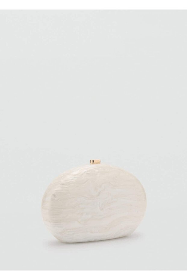 Oval clutch çanta - 1