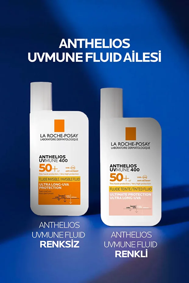 Anthelios Uvmune 400 - واقي شمسي سائل غير مرئي بعامل حماية من الشمس 50+، 50 مل - جميع أنواع البشرة - 2