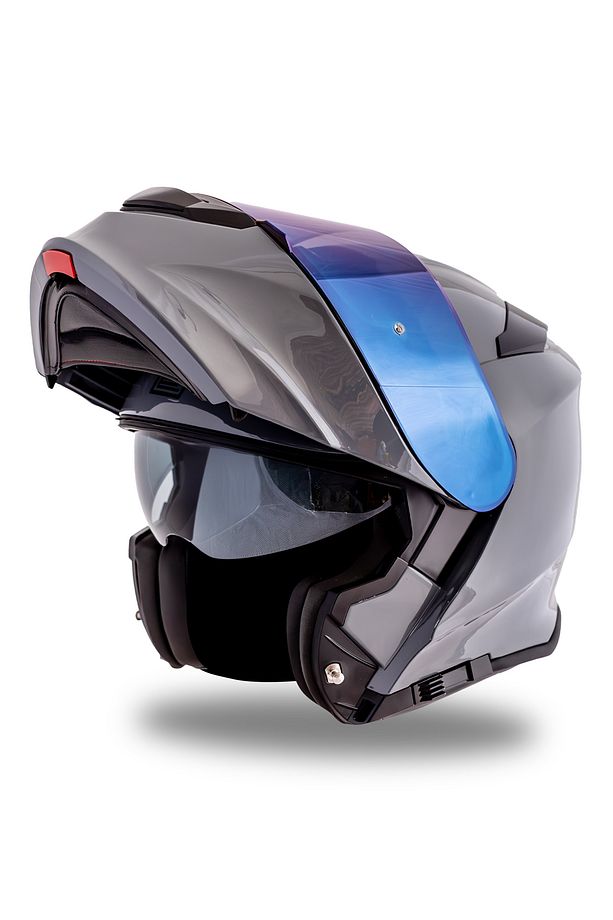 Delta Basic Nardo Gri Çene Açılır Kask - 2