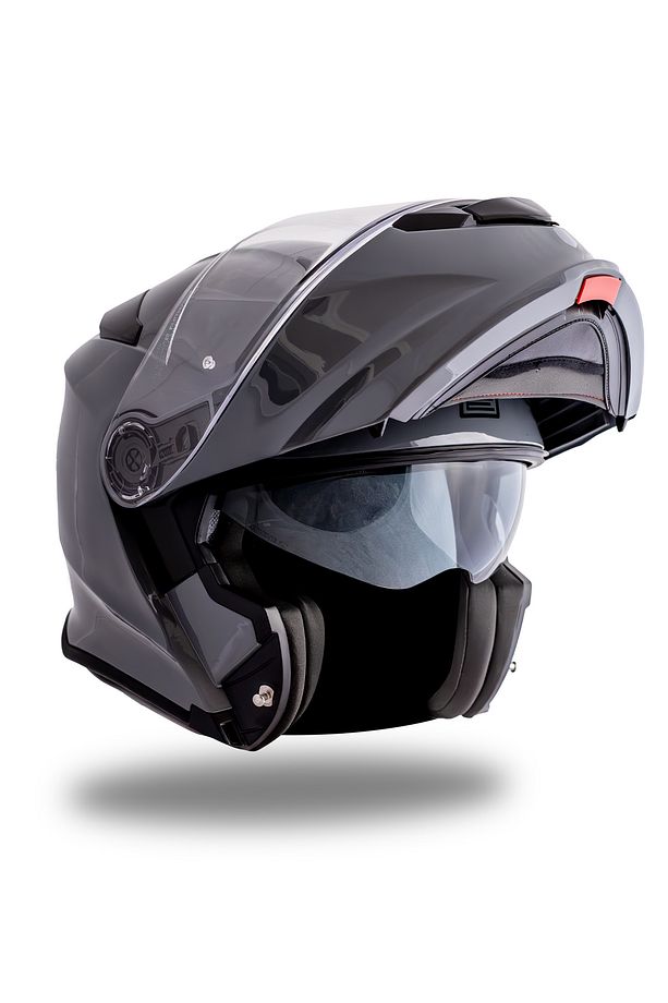 Delta Basic Nardo Gri Çene Açılır Kask - 2