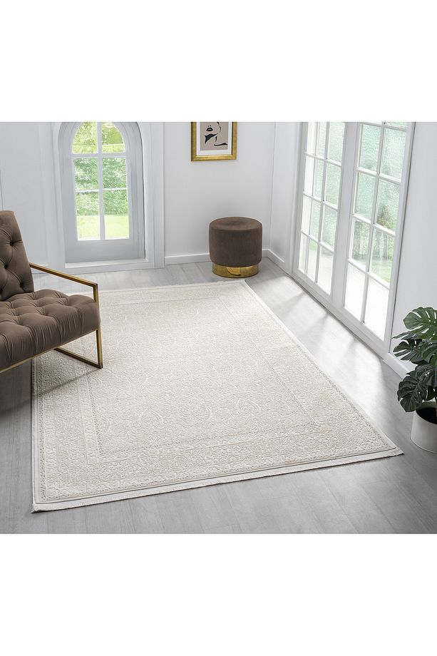 Artes Serisi Bambu Dokulu Modern Sık Dokuma  Makine Halısı - 5