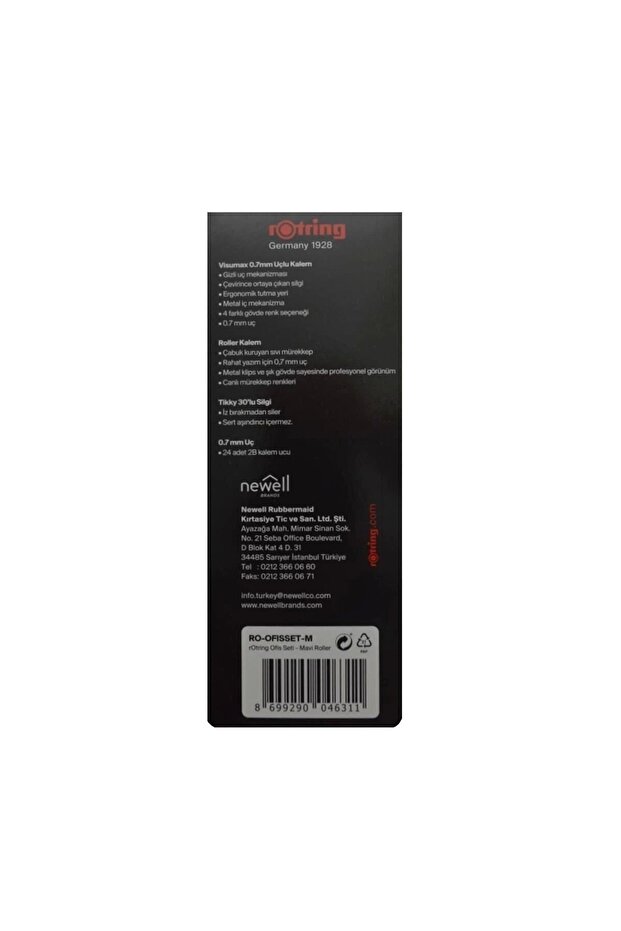 Visumax 0.7+ Roller 4 Lü Set Mavi - 2