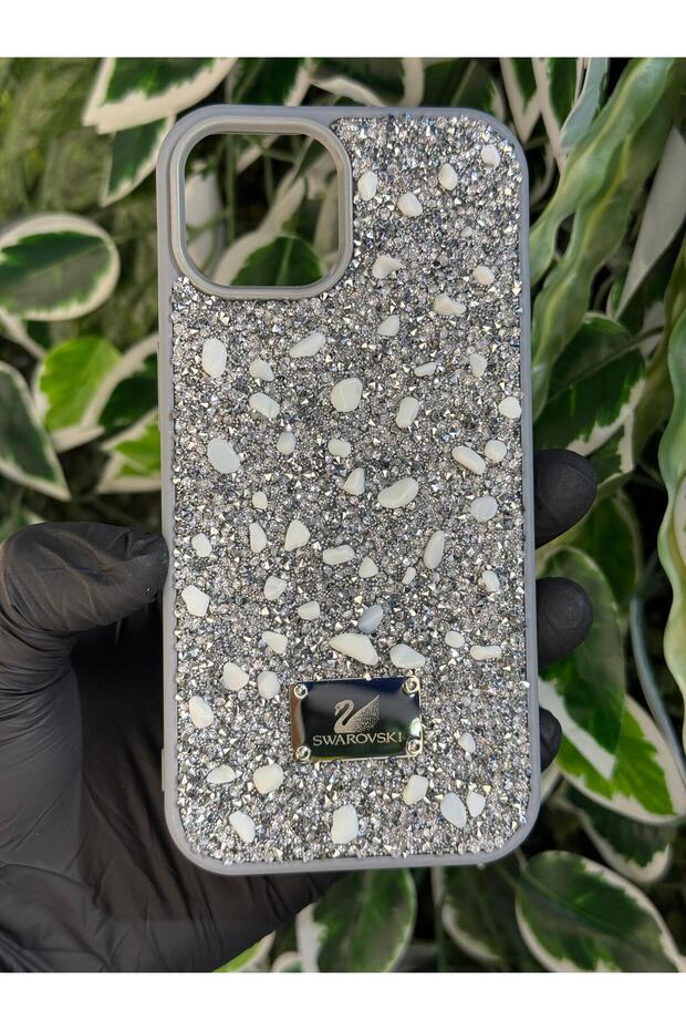 IPHONE 15 LÜX TAŞLI KILIF - 3