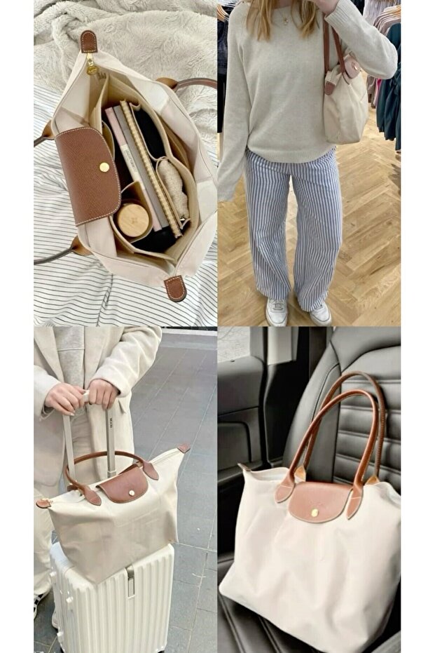 Women's Shoulder Bag with Leather Strap 46*32