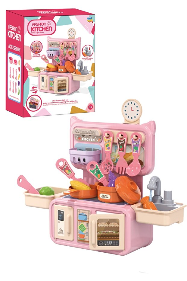 Pompalı Musluklu Mini Mutfak Set - 2