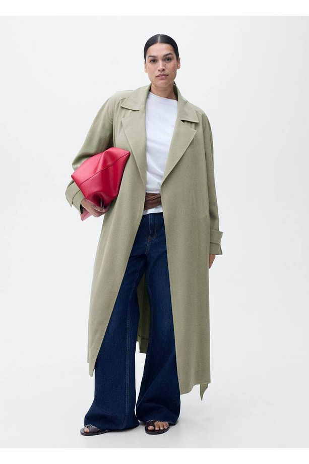 Kemerli Soft Trençkot - 5