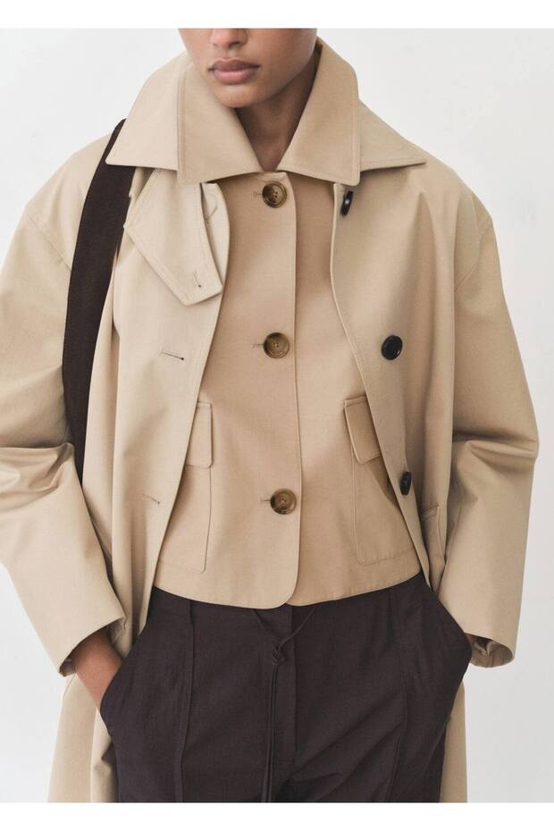 Cepli pamuklu ceket - 7