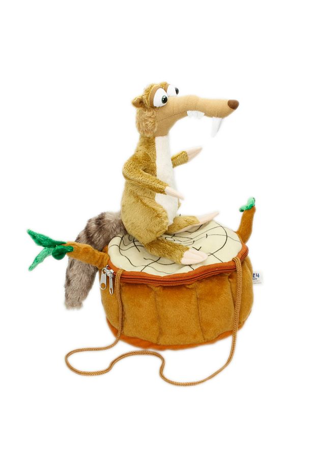 Ice Age - Buz Devri Scrat Figür Ve Fermuarlı Kütük - 1