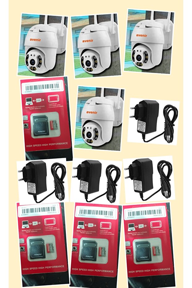 4 lü ip kamera seti - 4