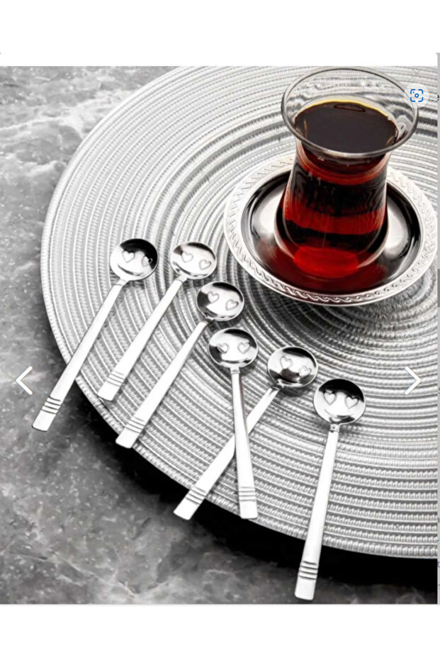 12 Pieces Stainless Steel Luxury Smiley Face Emoji Teaspoon