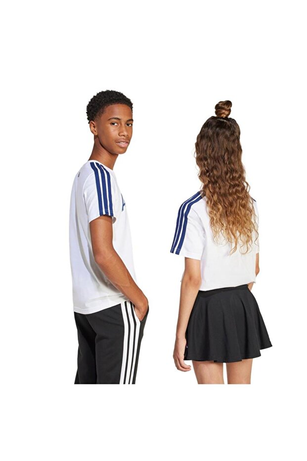 Beyaz Çocuk T-shirt J C Colleg Tee Jı6674 - 6