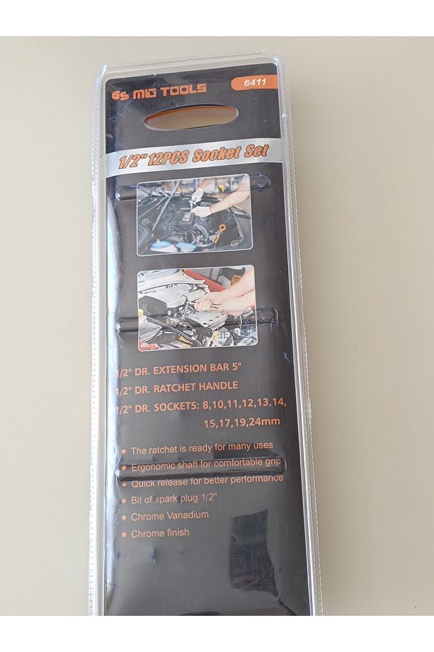 12 Parça Çok Kullanışlı Kaliteli Lokma ve Standlı Set Ve 1/2 Cırcırlı Lokma Takımı - 2