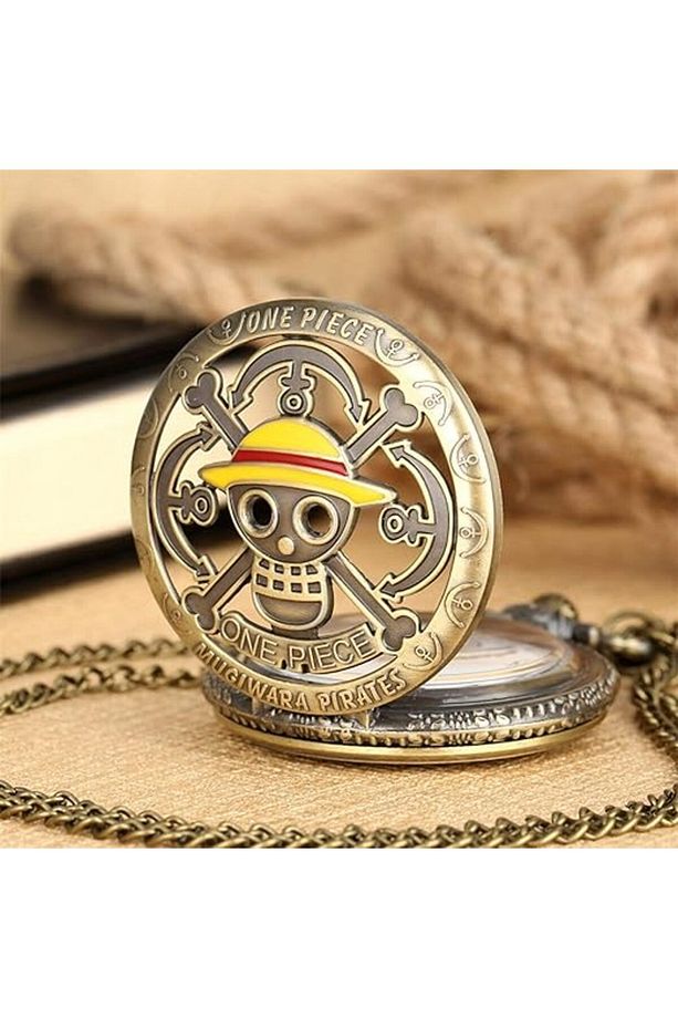Kişiye Özel Köstekli Cep Saati Ouartz One Piece Tasarımlı Zincirli Cep Saati - 2