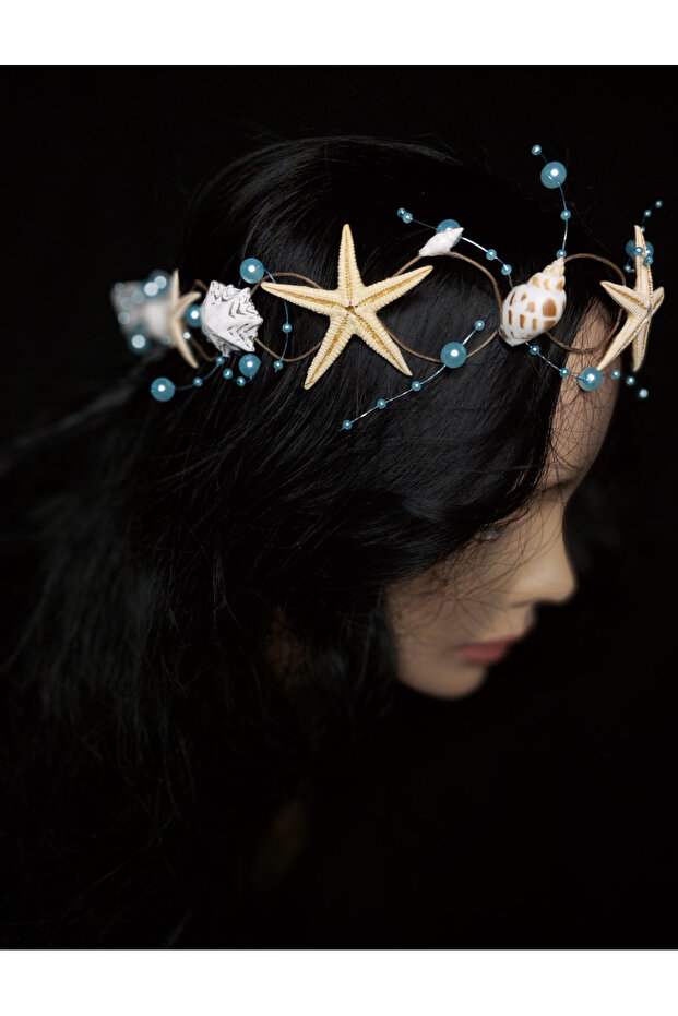 Starfish - Seashell - Bride - Bridesmaid - Maternity - Outdoor Shooting Crowns