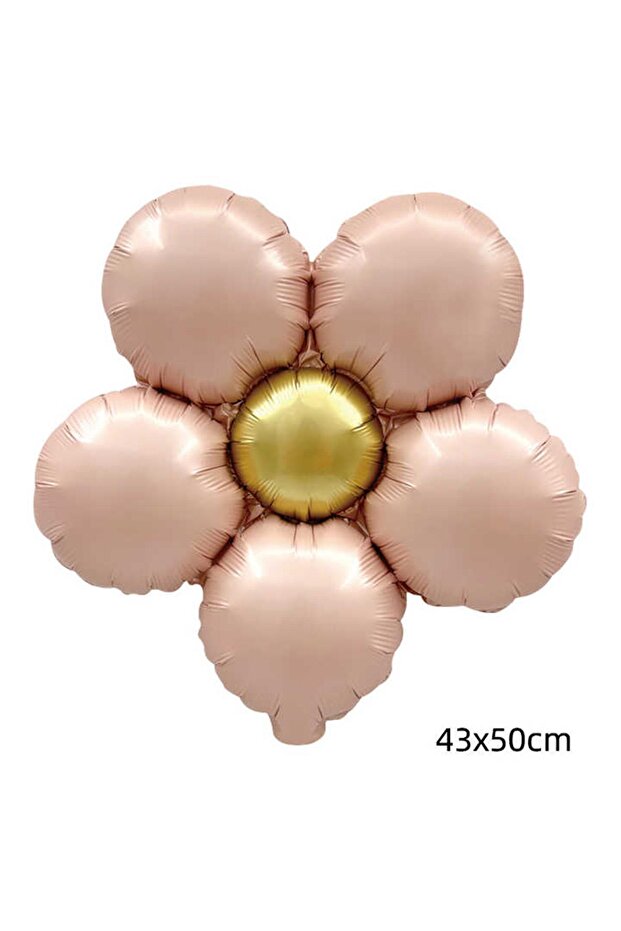 Pink Daisy Foil Balloon 43X50 cm