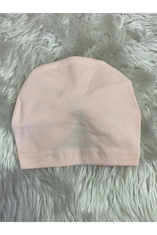 kız bebek fıyonklu pullu bere bone - 5