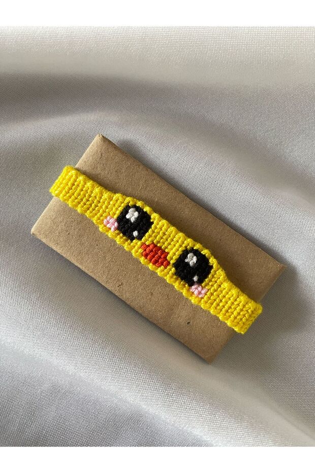 Animal Figured Bracelet Knitted Handcrafted Bracelet