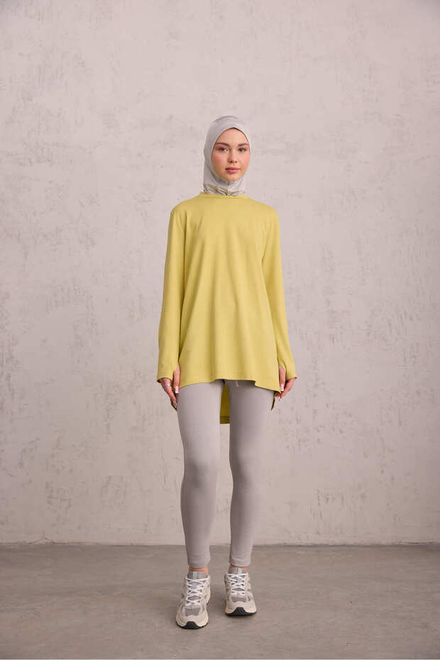 Parmak Detaylı Tunik - 1