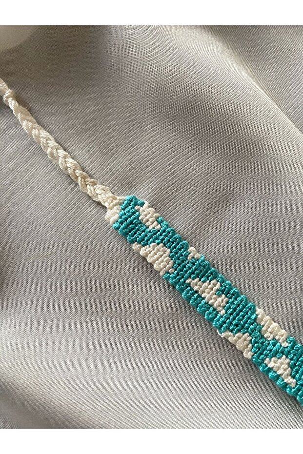 Cloud Pattern Bracelet Knitted Handcrafted Bracelet - 3