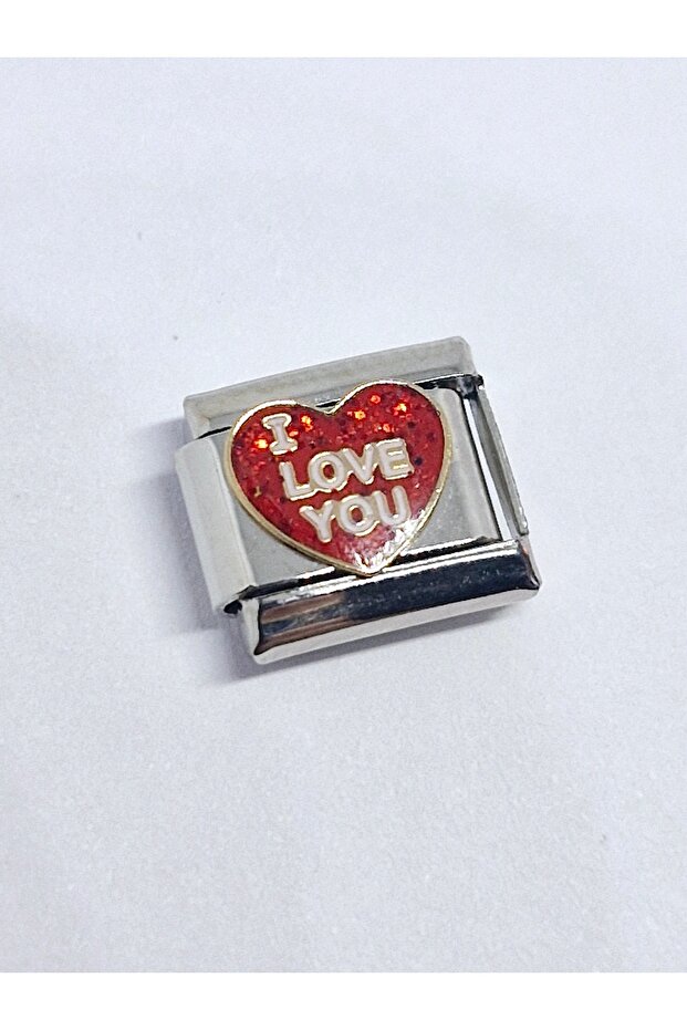 Steel Italian Charm Bracelet Charm